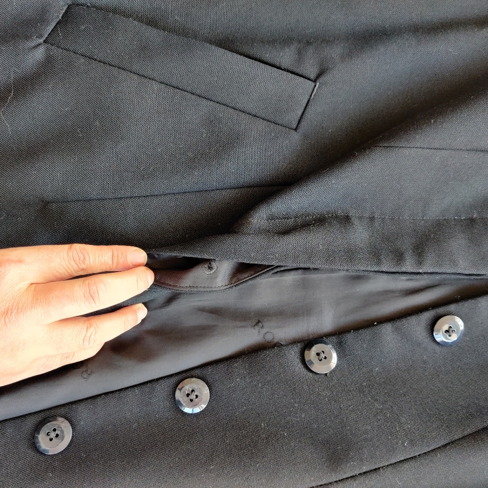 ROCOCO|| LONG WOOL BLEND COAT/JACKET - Picture 11 of 11